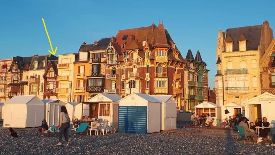 Charmant Appartement Avec Vue Face Mer Imprenable Mers-les-Bains Exterior photo