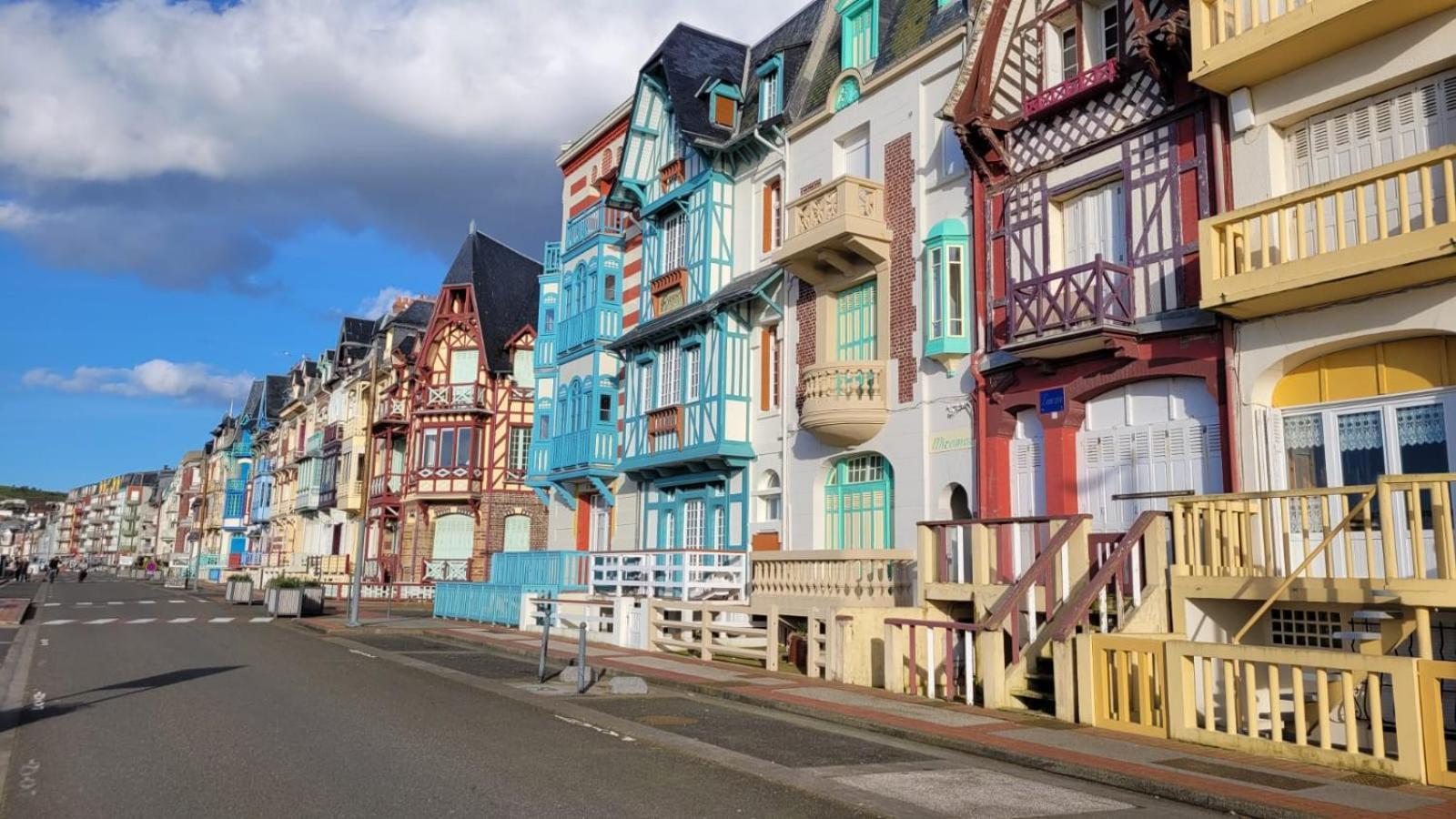Charmant Appartement Avec Vue Face Mer Imprenable Mers-les-Bains Exterior photo